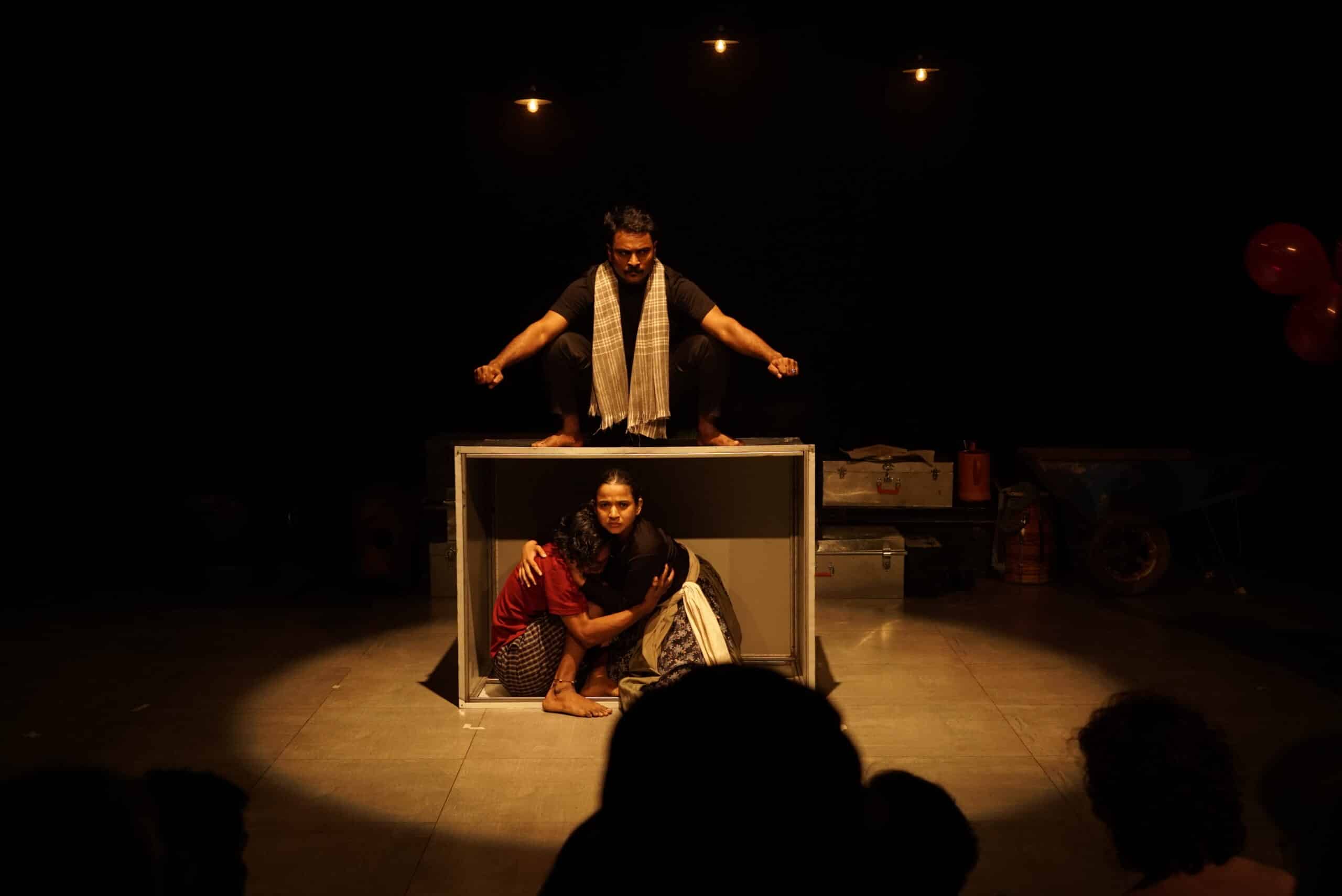 artist are acting with body posture