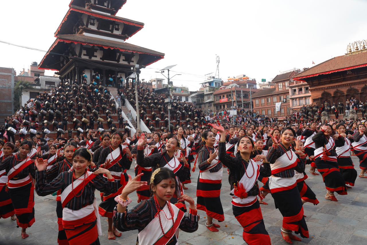 newari dance performed at hanuman dhoka